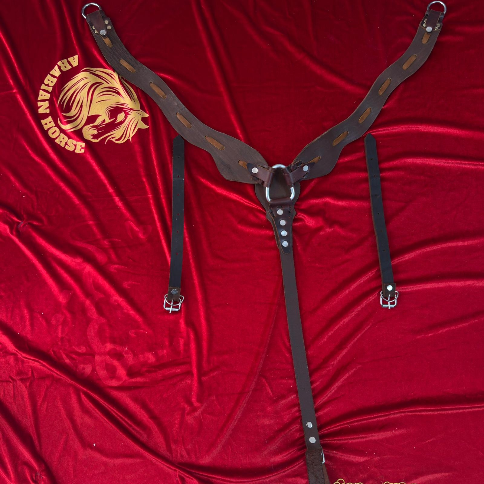 صدرية خيل جلدية