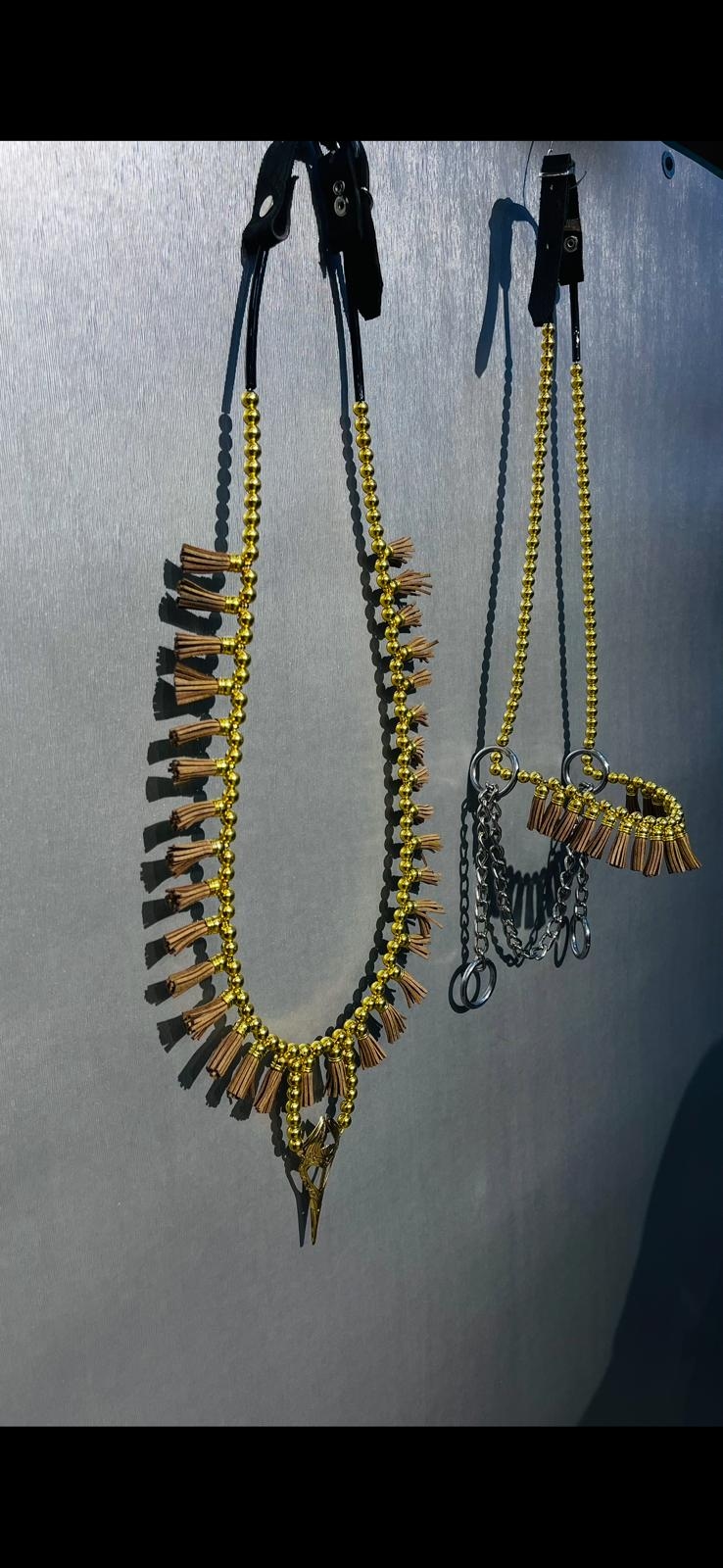 طقم جمال ذهبي بشناف