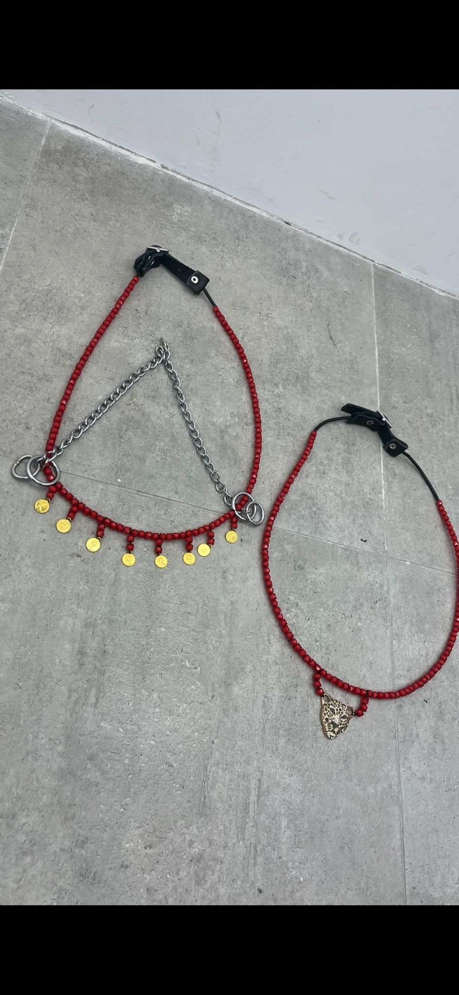 طقم جمال أحمر بشناف