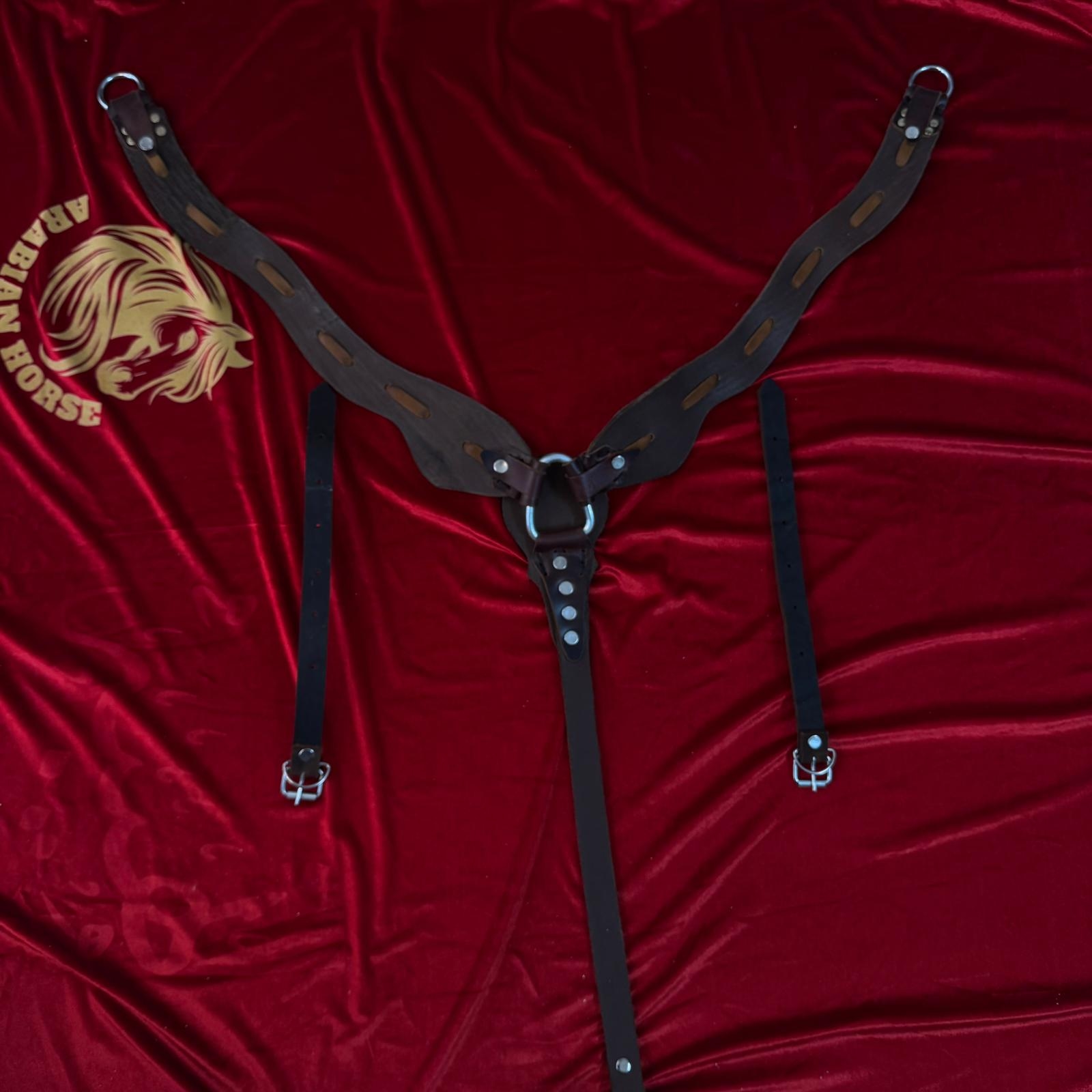 صدرية خيل جلدية