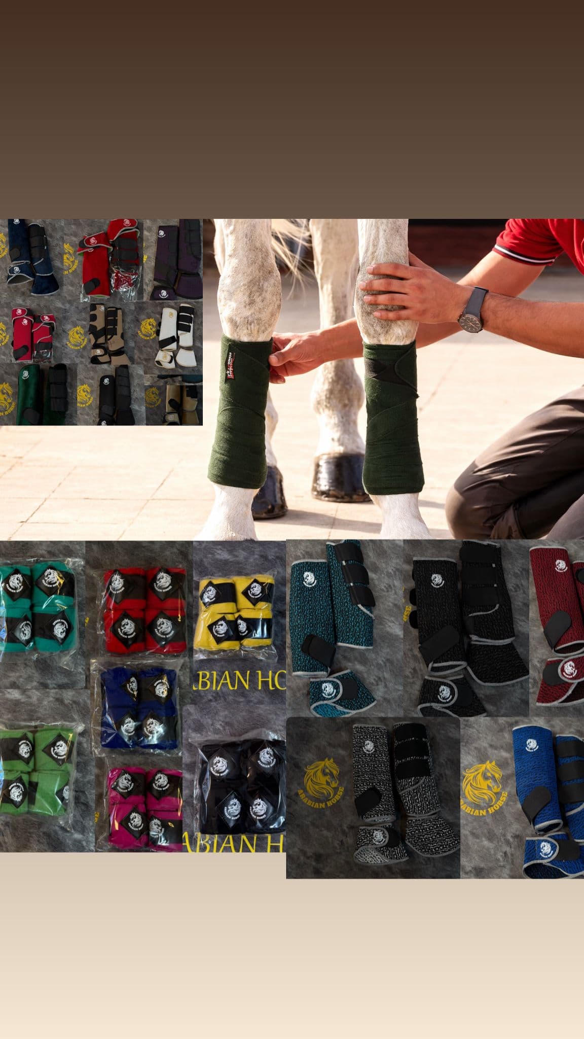 مستلزمات حماية قوائم الخيل