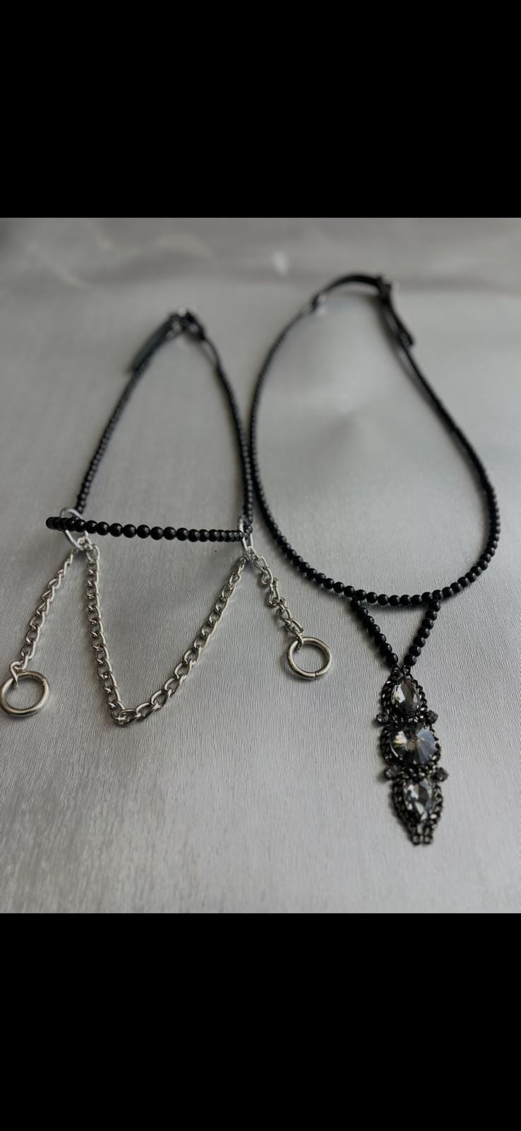 طقم جمال أسود بدون شناف